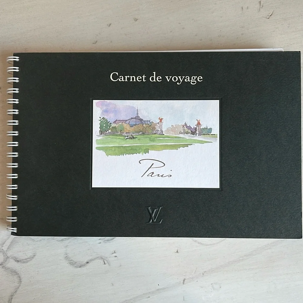 LOUIS VUITTON - PARIS - CARNET DE VOYAGE SKETCHBOOK